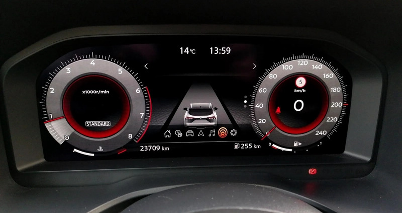 Nissan Qashqai cena 104900 przebieg: 23709, rok produkcji 2021 z Warszawa małe 352